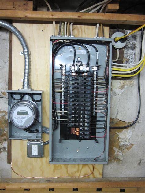 electric meter combo box|100 amp electrical meter box.